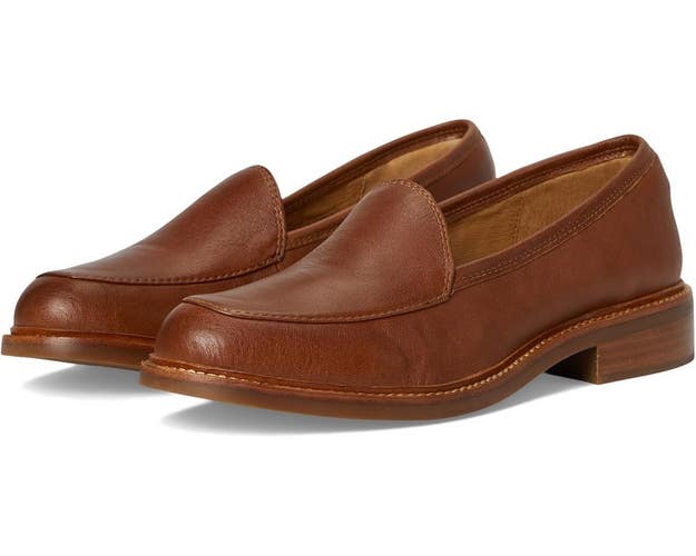 Sofft Napoli II Loafers Womens 7.5 Brown Leather Waterproof Casual Shoes HAWK694
