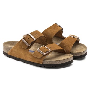 Birkenstock Arizona 1009527 Sandal Women 6 Mink Suede Soft Footbed Slide HAWK533
