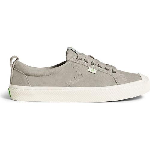 Cariuma OCA Low Sneaker Women's US 8 Cloud Gray Suede Lifestyle Shoes HAWK424