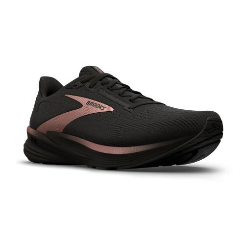 Brooks Revel 8 Sneakers Women's US 11.5 Black Rose Gold Running Shoes HAWK658