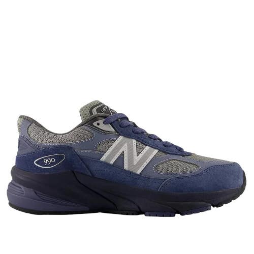 New Balance 990v6 GC990LT6 Sneakers Kids US 6 Blue Gray Lifestyle Shoes HAWK610