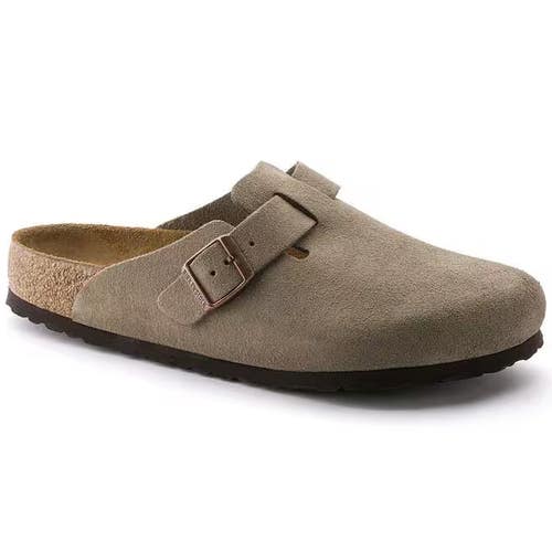 Birkenstock Boston 0560771 Clog Womens 8 Gray Soft Footbed Casual Sandal HAWK357
