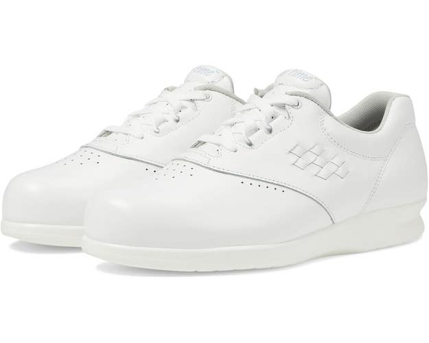 SAS Freetime 0083-049 Sneaker Women's US 9.5 White Leather Walking Shoes HAWK540
