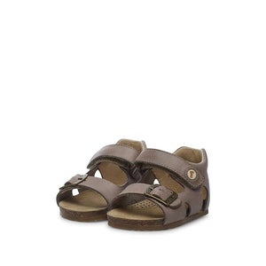 Naturino Falcotto Bea Sandals Toddler 8 Taupe Leather Adjustable Strap HAWK563