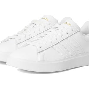 Adidas Grand Court 2.0 GW9213 Sneakers Women's 7 White Sportswear Shoes HAWK433