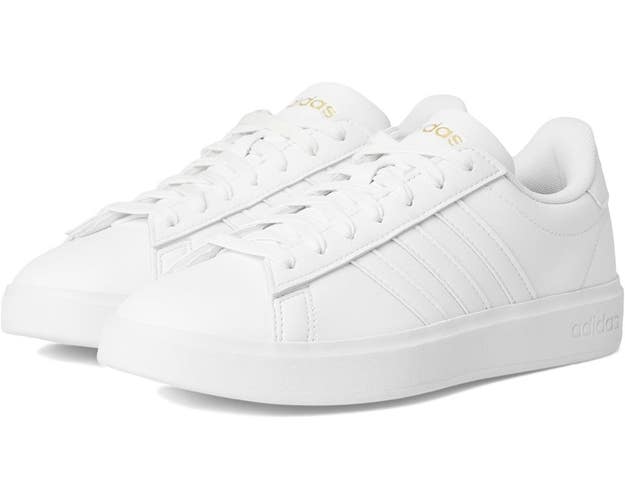 Adidas Grand Court 2.0 GW9213 Sneakers Women's 7 White Sportswear Shoes HAWK433