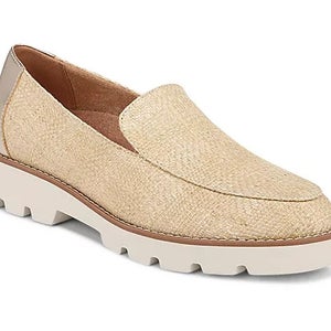 Vionic Kensley Loafers Women's US 8.5 Natural Round Toe Comfort Shoes HAWK686