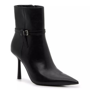 Steve Madden Carolina Bootie Women's 10 Leather Pointed Toe Ankle Boots HAWK430