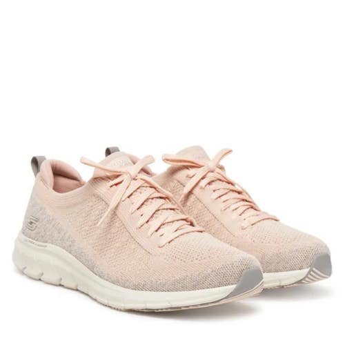 Skechers Pure Flex Pulse 104651-PKGY Sneaker Womens 8 Pink Running Shoes HAWK446