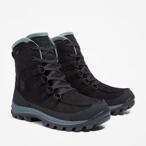 Timberland Chillberg TB1A17V1001 Men Black Nubuck Waterproof Winter Boots TF9061