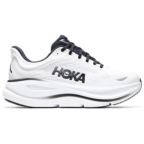 Hoka One One Bondi 9 1162011-WBLC Sneaker Men's US 11 White Running Shoes TF9362