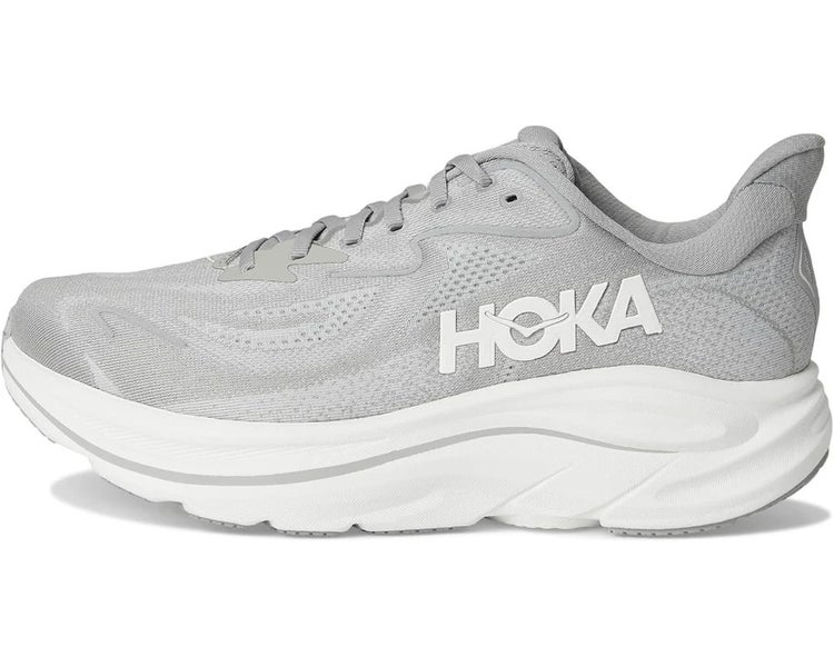 Hoka One One Clifton 10 1162030-STLLR Sneakers Men's Gray Running Shoes TF9359