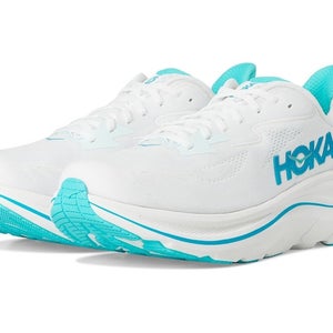 Hoka One One Clifton 10 1162030-WKY Sneaker Mens 12.5 White Running Shoes TF9347