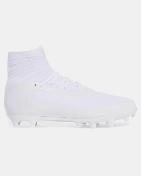 Under Armour Highlight 2 MC 3027304-104 Men's White Knit Football Cleats TF9210