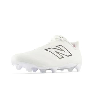 New Balance BurnX4 BURNLW4 Women's 5.5 White Black Molded Lacrosse Cleats TF9283