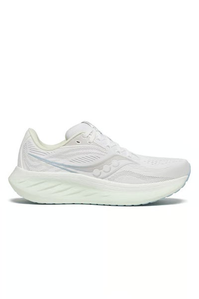 Saucony Ride 18 S11000-152 Sneaker Women's White Lettuce Running Shoes TF9215