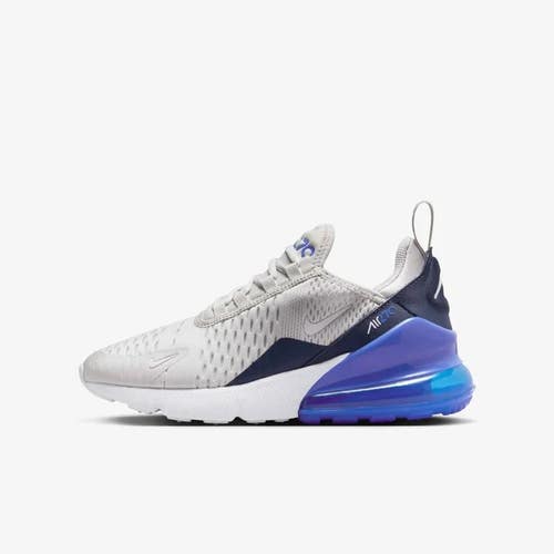 Nike Air Max 270 943345-041 Unisex Kids US 6.5 Gray Blue Lifestyle Shoes TF9250