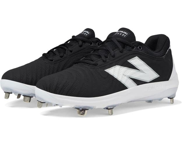 New Balance FuelCell FUSE V4 SMFUSEK4 Womens Black White Softball Cleats NIN1284