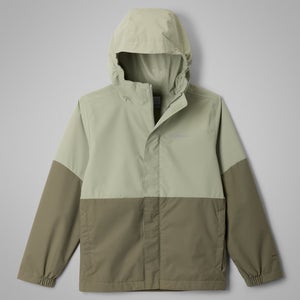 Columbia Hikebound II Jacekt Kid XL Safari Stone Green Waterproof Hooded GBO1700