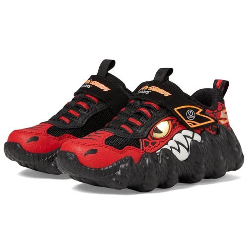 Skechers Skech-O-Saurus - Rapid-Dino 400119L-RDBK Kids Red Casual Shoes NIN1294