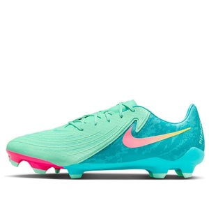 Nike Phantom GX 2 LV8 FJ2553-300 Unisex Green Glow FG/MG Soccer Cleats NIN567