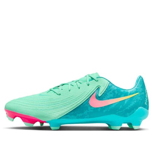 Nike Phantom GX 2 LV8 FJ2553-300 Unisex Green Glow FG/MG Soccer Cleats NIN567