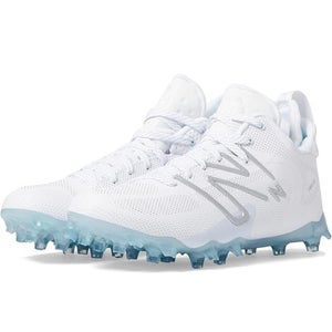 New Balance Freezelx V4 FREEZWT4 Men's US 9.5 White Lacrosse Cleats NIN1276