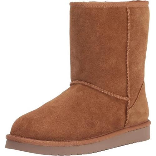 Koolaburra by UGG Koola Short 1017090-CHE Womens US 10 Brown Suede Boots NIN1152