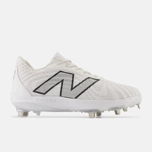 New Balance FuelCell 4040 v7 Metal L4040TW7 Mens 14 White Baseball Cleats NIN538