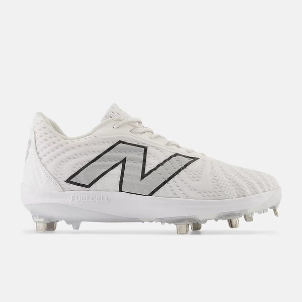 New Balance FuelCell 4040 v7 Metal L4040TW7 Mens 14 White Baseball Cleats NIN538