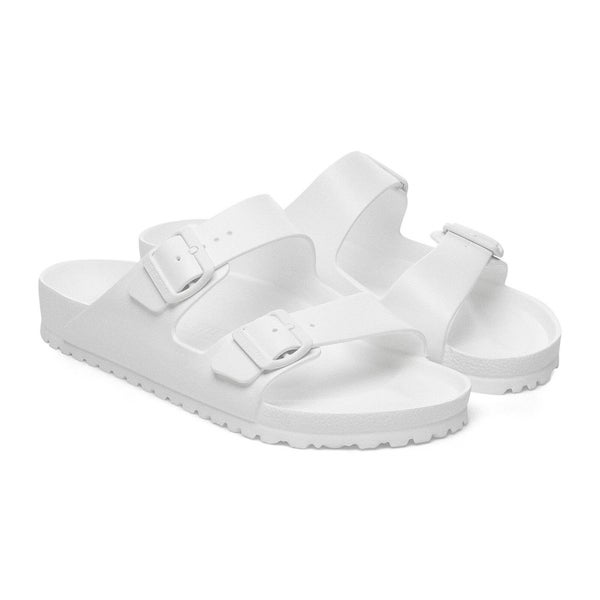 Birkenstock Arizona Essentials 0129441 Sandals Men's 9 White EVA Slides NIN1155