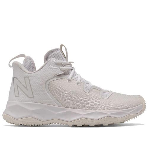 New Balance FreezeLX V3 FREEZTW3 Men's White Round Toe Lacrosse Shoes NIN1289