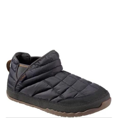 L.L. Bean Mountain Classic Quilted Ankle Boots II Men's 9 Black Bootie NIN1253