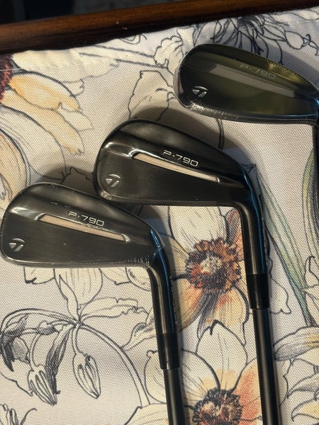 Men's 2024 TaylorMade P790 7 Iron Right Handed Stiff Flex Graphite Shaft (New)