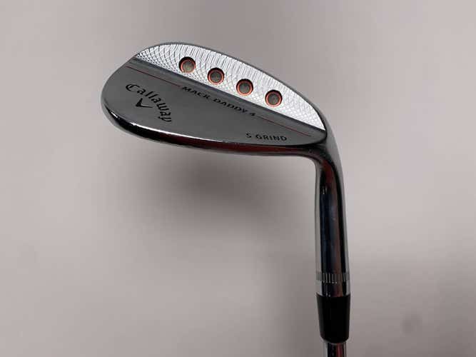 Callaway Mack Daddy 4 Chrome Gap Wedge GW 50* 10S DG S200 Tour Issue Stiff RH