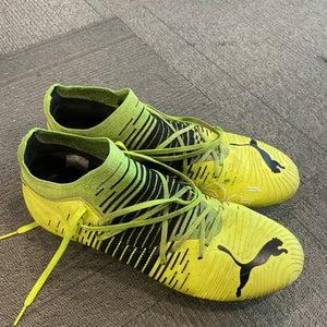 Used Puma Soccer Cleats Yellow Senior 11.5 11614-S000228574
