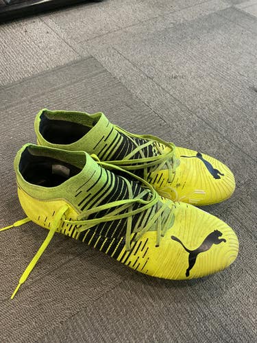 Used Puma Soccer Cleats Yellow Senior 11.5 11614-S000228574