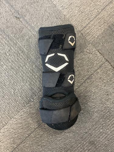 Used Evoshield BB/SB Shin/Foot Protector Black 11614-S000228555