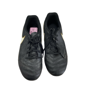 Used Nike TIEMPO Soccer Cleats Black Junior 04 11613-S000175097