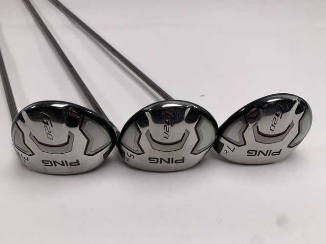 Ping G20 Wood Set 3 5 7 | 15* 18* 21* TFC169 Regular Graphite Mens RH