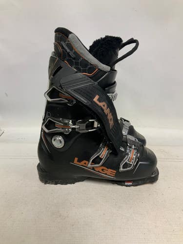 Used Lange RX80 Boys DH Ski Boot Black 240 MP - J06 - W07 11823-S000036790