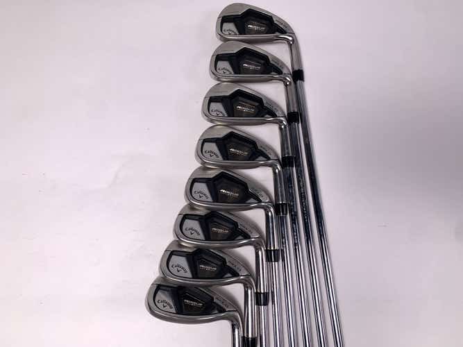 Callaway Rogue ST Max OS Iron Set 5-PW+GW+SW Elevate MPH 85g Regular RH