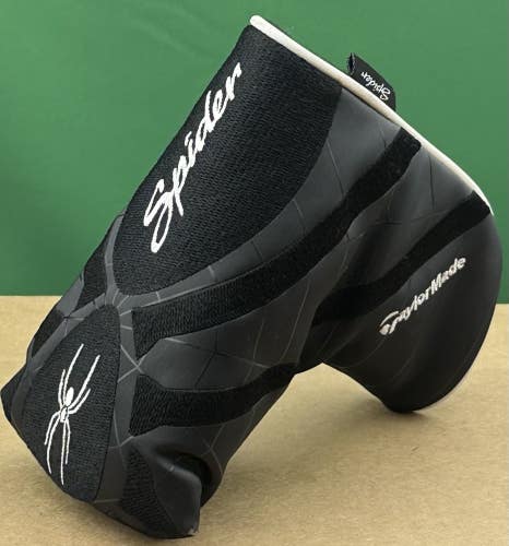 TaylorMade Spider Blade Putter Headcover Black/White NICE!