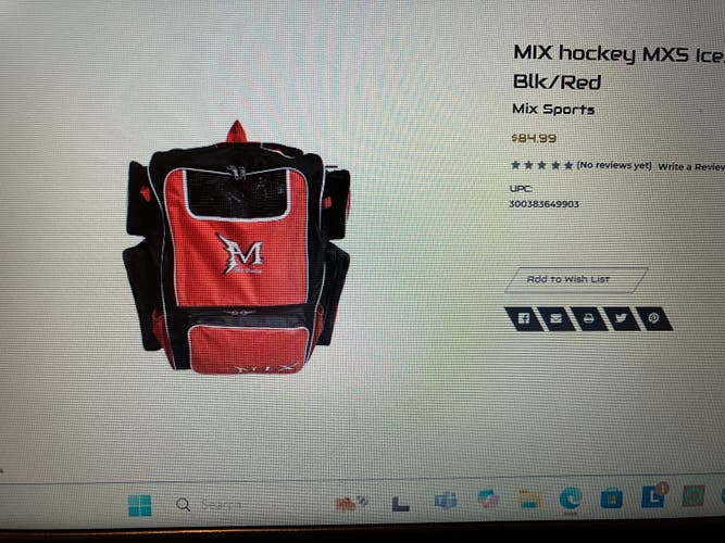 Red Senior Large bag