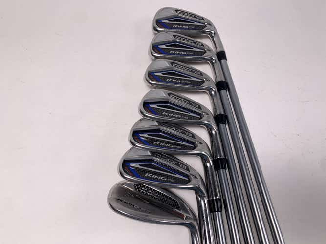 Cobra KING F8 One Length Iron Set 5-PW+GW Rogue Pro 65g Senior RH - 37"