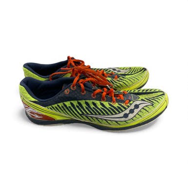 Used Saucony Track & Field Cleats Adult Yellow Senior 7 11735-S000304204