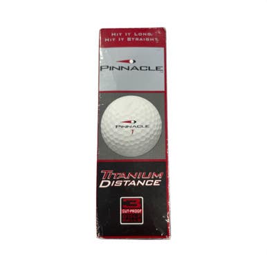Used Pinnacle TITANIUM DISTANCE 3 Ball - Golf Ball Sleeve 11735-S000337030
