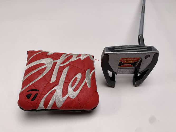 TaylorMade Spider GT Small Slant Silver Putter 35" SuperStroke Pistol 1.0 RH HC