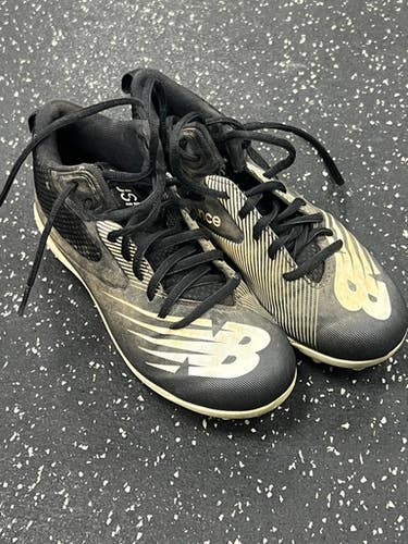 Used New Balance RUSH BB/SB Cleats Black Junior 02 11849-S000035648