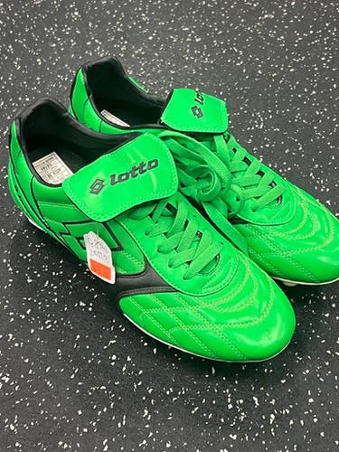 Used Lotto Soccer Cleats Green Senior 9.5 11849-S000035637